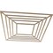Ekena Millwork Raven Wood Fretwork Pierced Ceiling Medallion, Birch, 34"OD x 12 1/2"ID x 3/8"T CMWP34X34X0375RABI - alternate 3